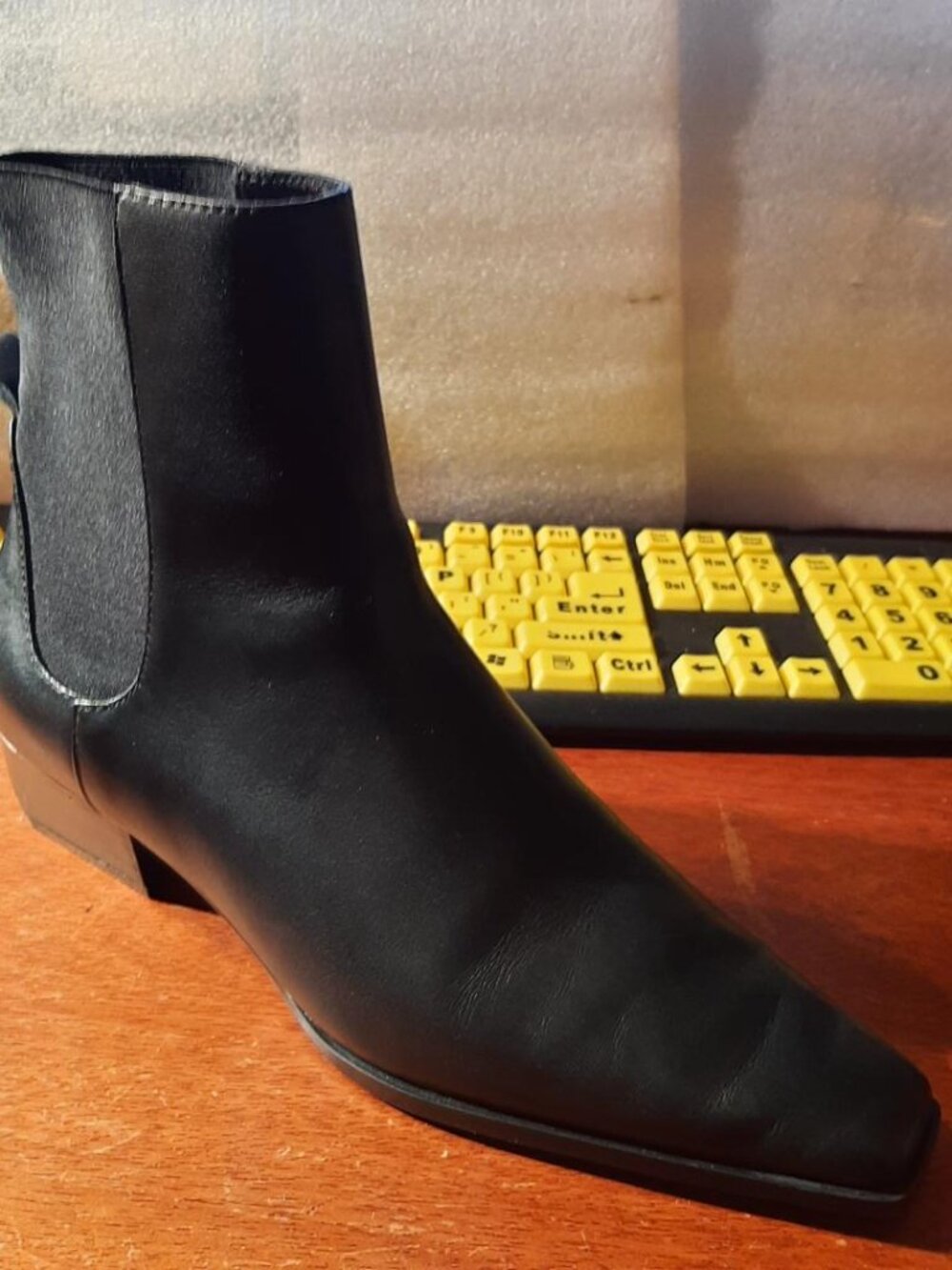 MNG Women Bootie Black Sizs US9/EU39 Worn Once Excellent Condition
